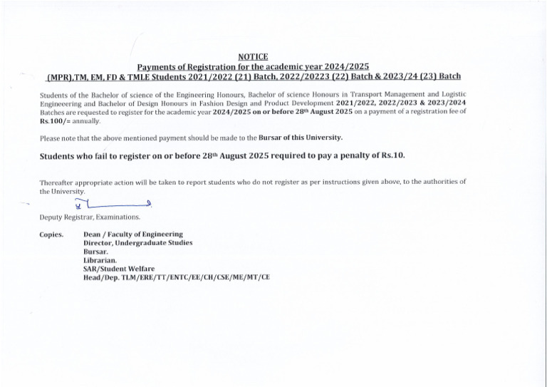 NOTICE - Engineering Faculty | PDF