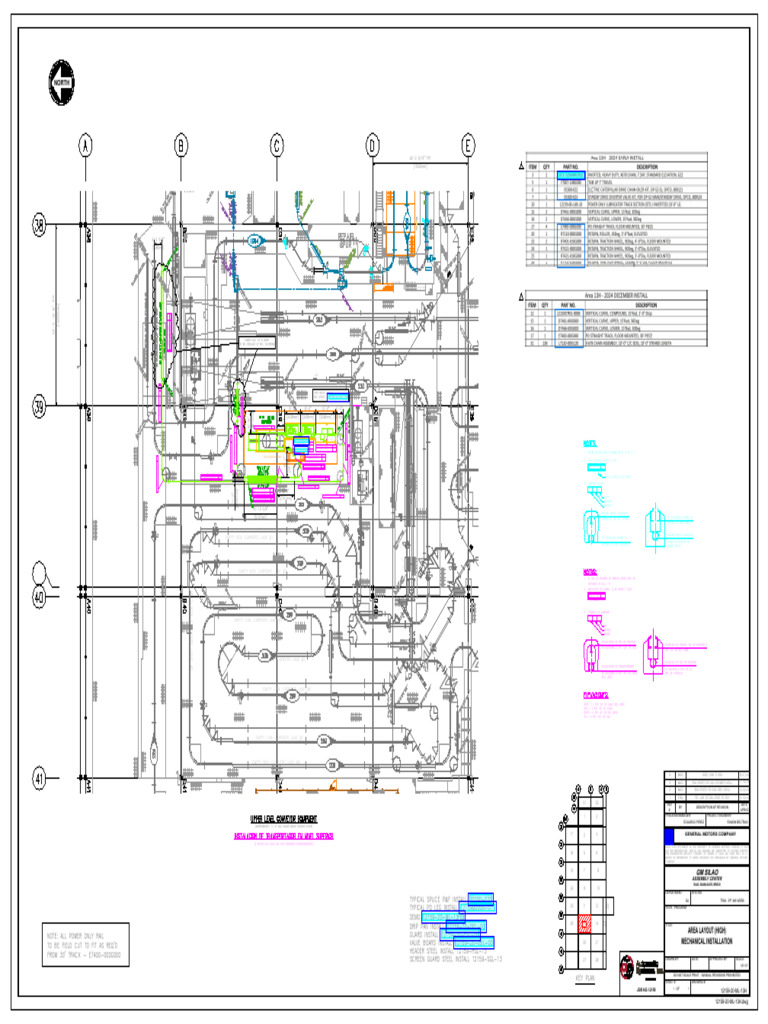 Mechanical Installation Area Layout | PDF