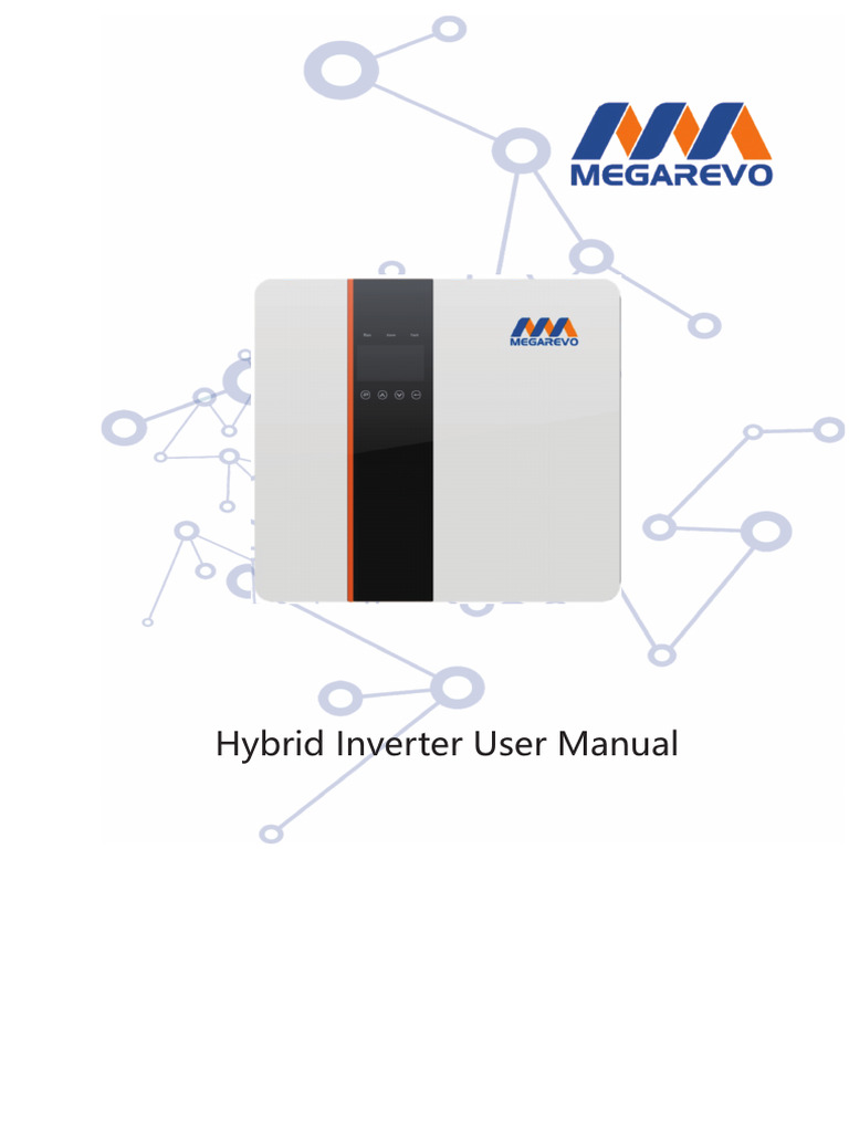 Hybrid Inverter User Manual | PDF | Solar Power | Power Inverter