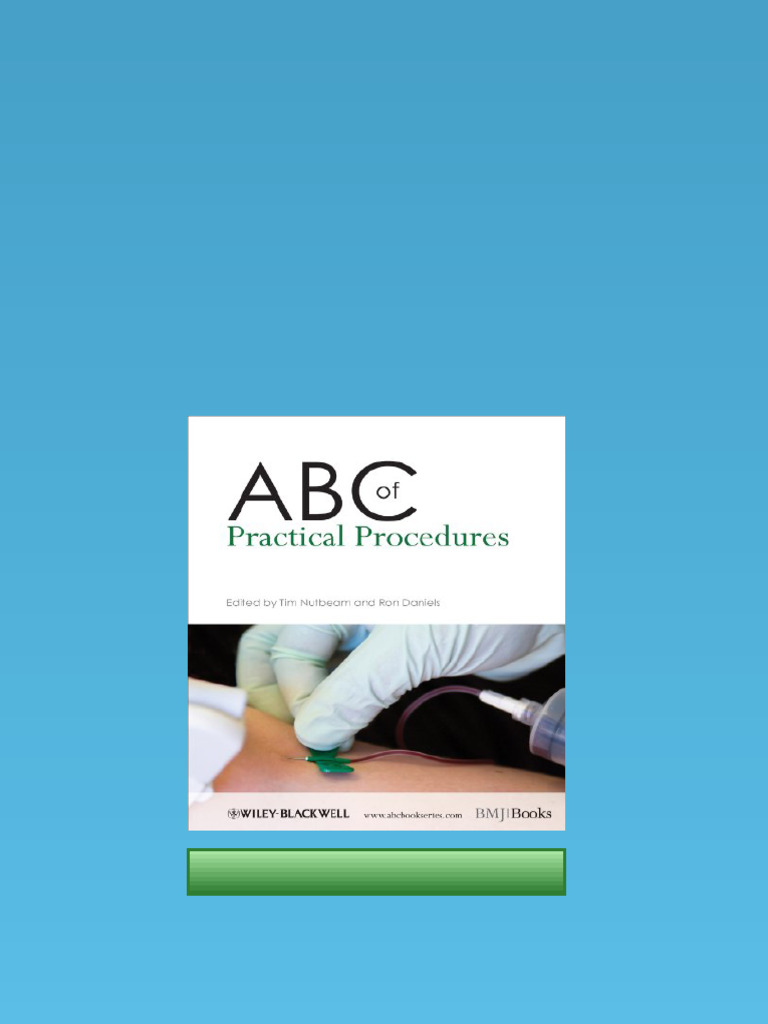 (Ebook) ABC of Practical Procedures (ABC Series) by Tim Nutbeam, Ron ...