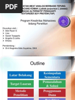 Download Persentasi PKM P 10 IPB Ade Riyan S Pembuatan Meat Analog by Syarif Juliansyah SN89516606 doc pdf