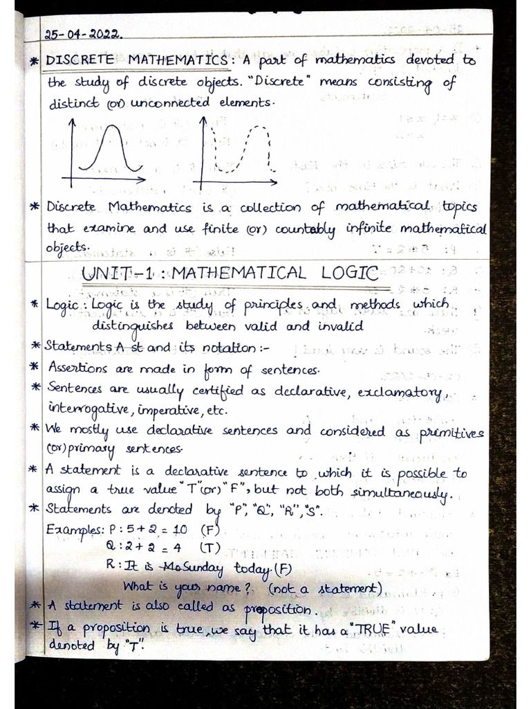 DM Full Notes | PDF