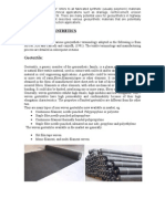 Types of Geosynthetics