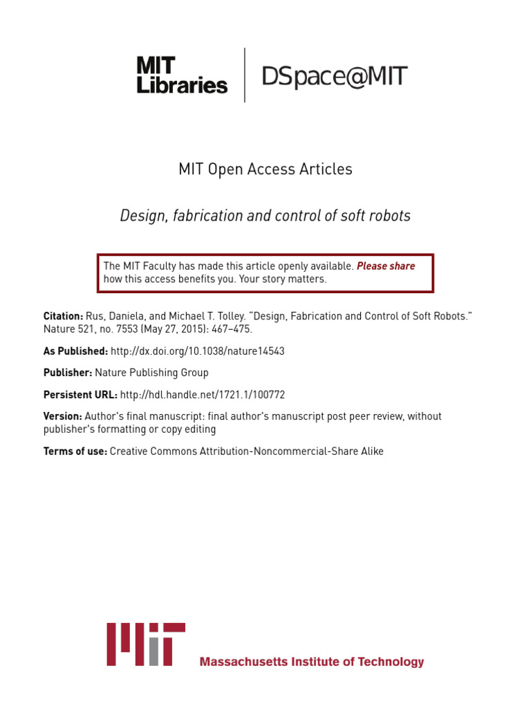 Soft Robotics: Design and Control Insights | PDF | Actuator | Robotics
