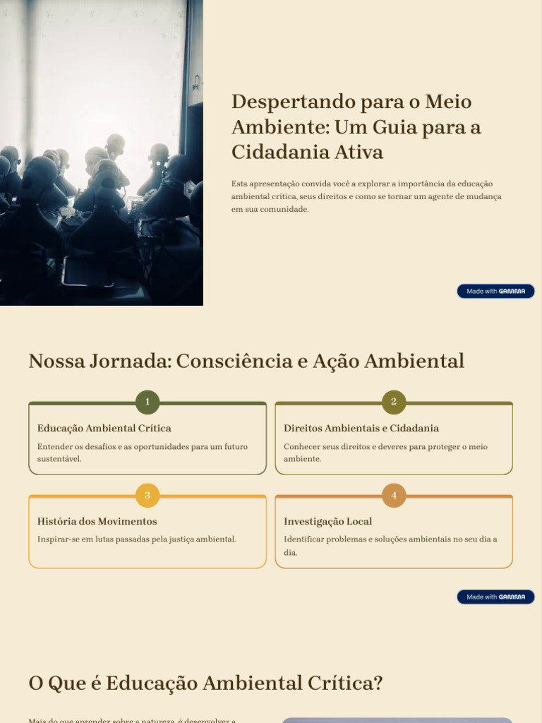 Guia de Cidadania Ativa e Ambiental | PDF | Ambiente natural ...