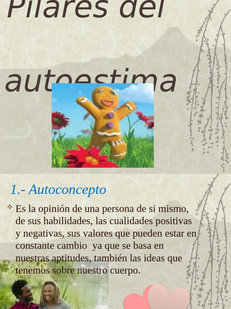 Pilares Del Autoestima | PDF | Autoestima | Actitud psicológica