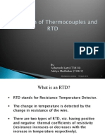 RTD and Thermocouples