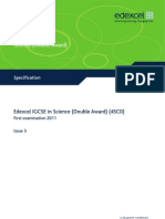 IGCSE Science Dble Awd 4SC0 Issue 3 1 1