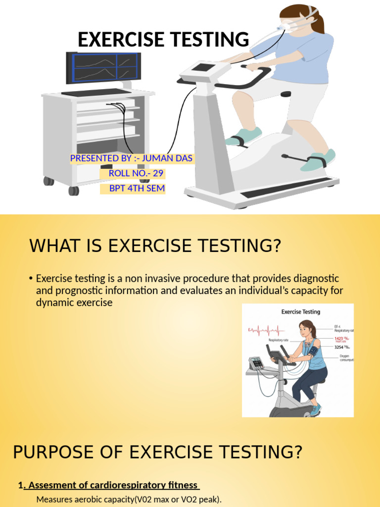 Exercise Testingjumon | PDF | Clinical Medicine | Medical Specialties
