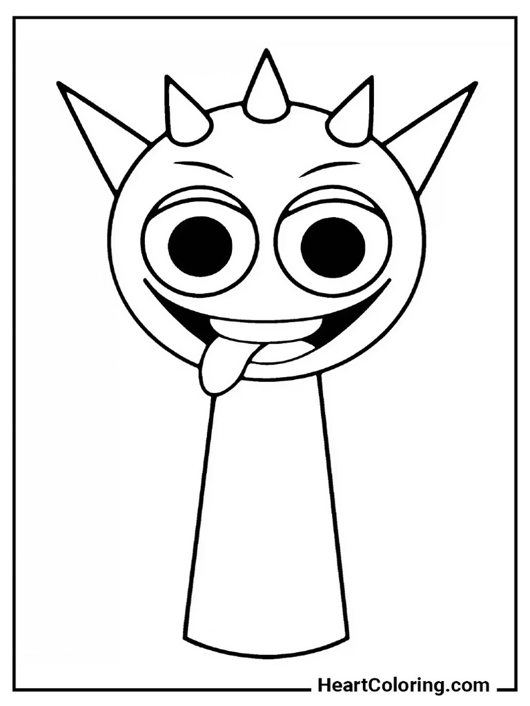 Sprunki Coloring Pages | PDF