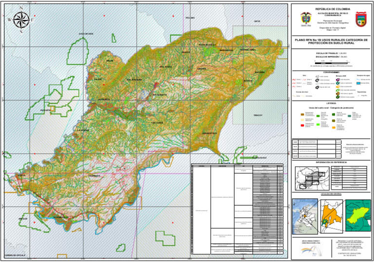 Mapa RFN de Colombia | PDF