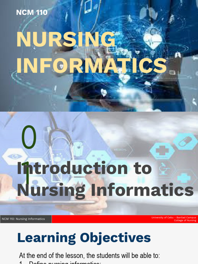Nursing Informatics Overview and History | PDF | Health Informatics ...