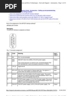 How Is The Assignment of The MPI DP Interface Defined