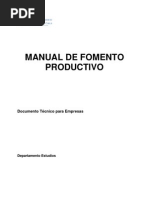 Manual de Fomento Productivo