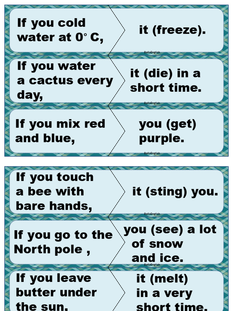 Zero Conditional Puzzle | PDF