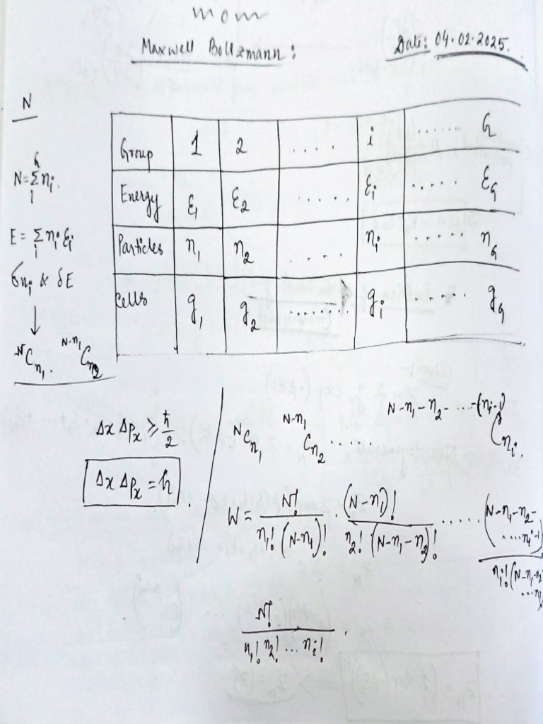 Stat. Mech. 04.02.25 | PDF