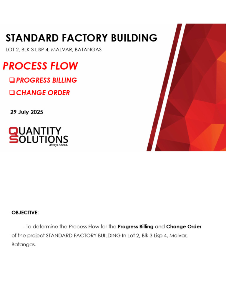 Process Flow (PB&CO) | PDF
