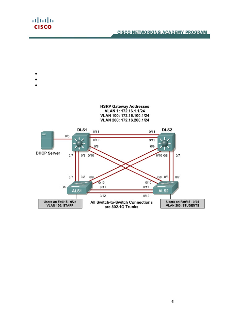 CCNP3 Lab 8 1 en | PDF | Computer Network | Data Transmission