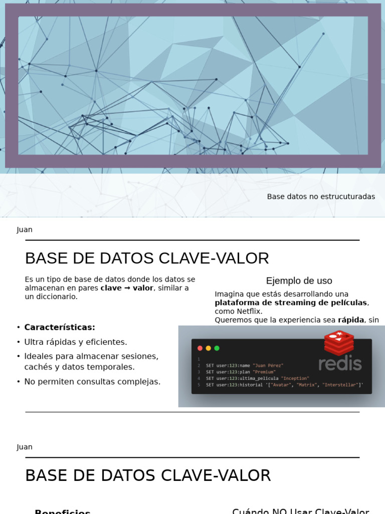 Base Datos No Estructurada | PDF | Bases de datos | Datos
