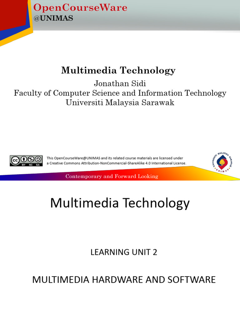 Multimedia Hardware and Software Guide | PDF