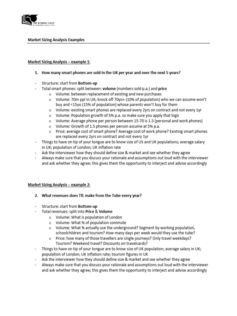 Stunning Market Sizing Analysis Roles image