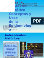 1.b Historia, Conceptos y Usos de La Epidemiologia
