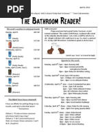 The Bathroom Reader!: The Blind Vices Have Returned!