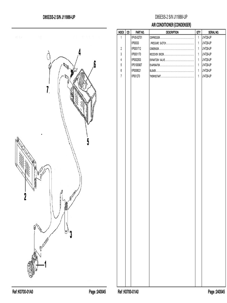 Cabin AC D85ESS-2 | PDF | Building Automation | Gas Technologies