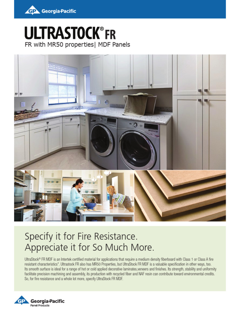UltraStock FR Panels 622126 Draft#8 | PDF | Materials | Building Materials