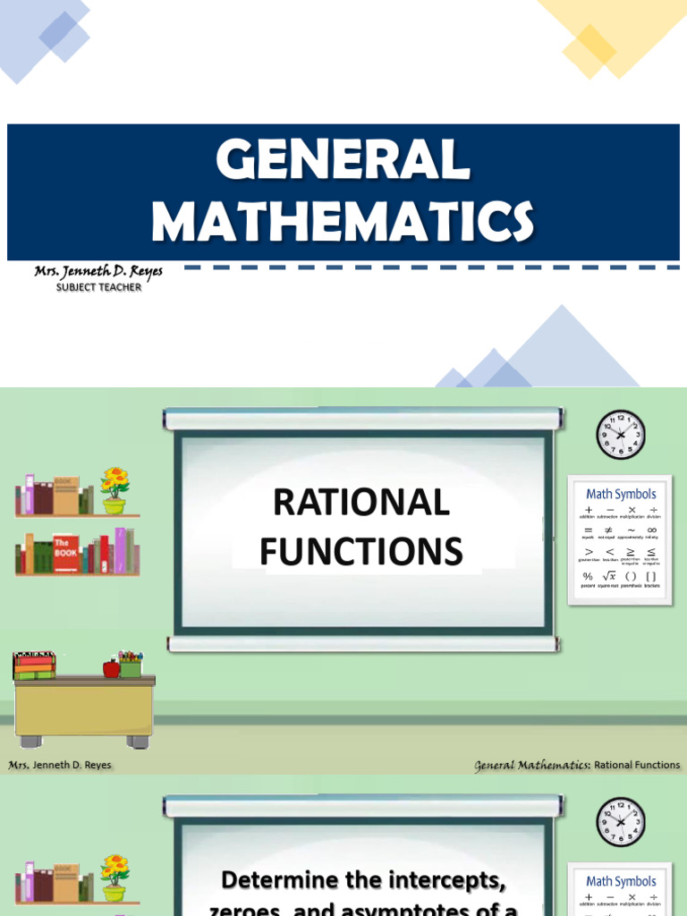 Understanding Rational Functions | PDF | Asymptote | Function (Mathematics)