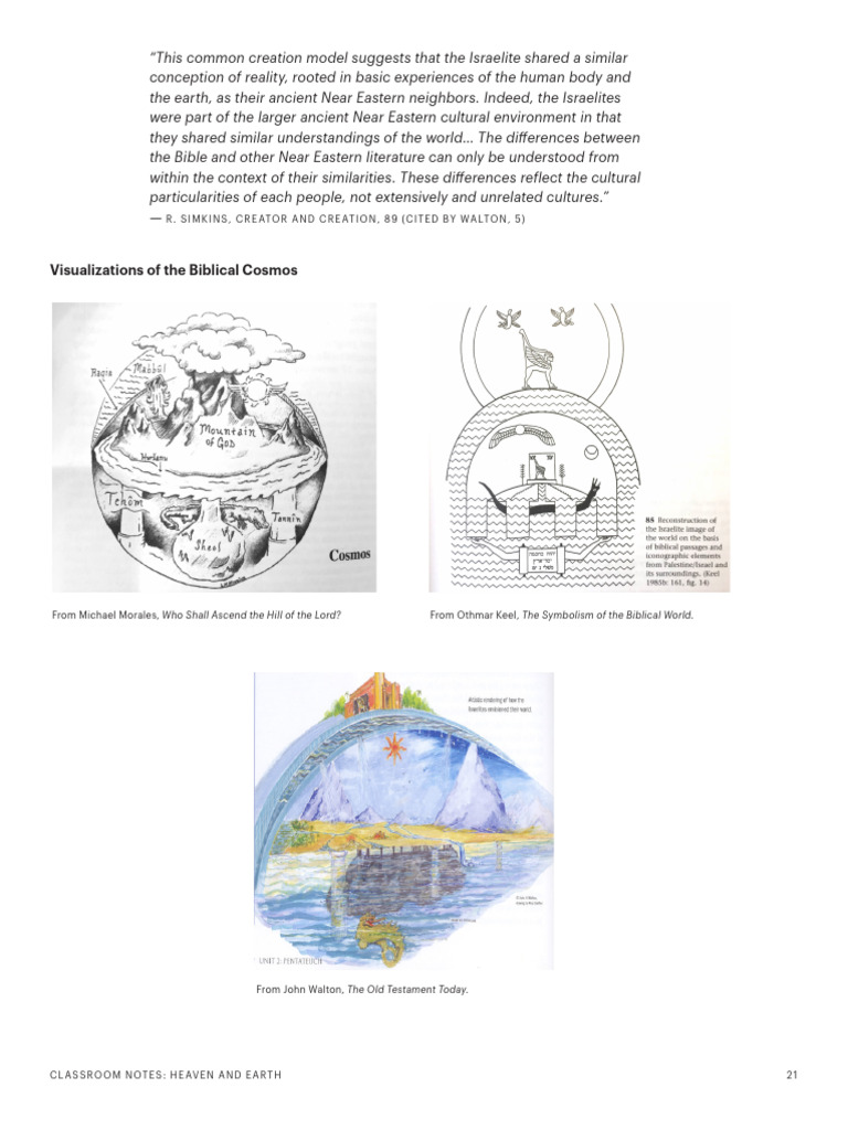 Hebrew Cosmology | PDF