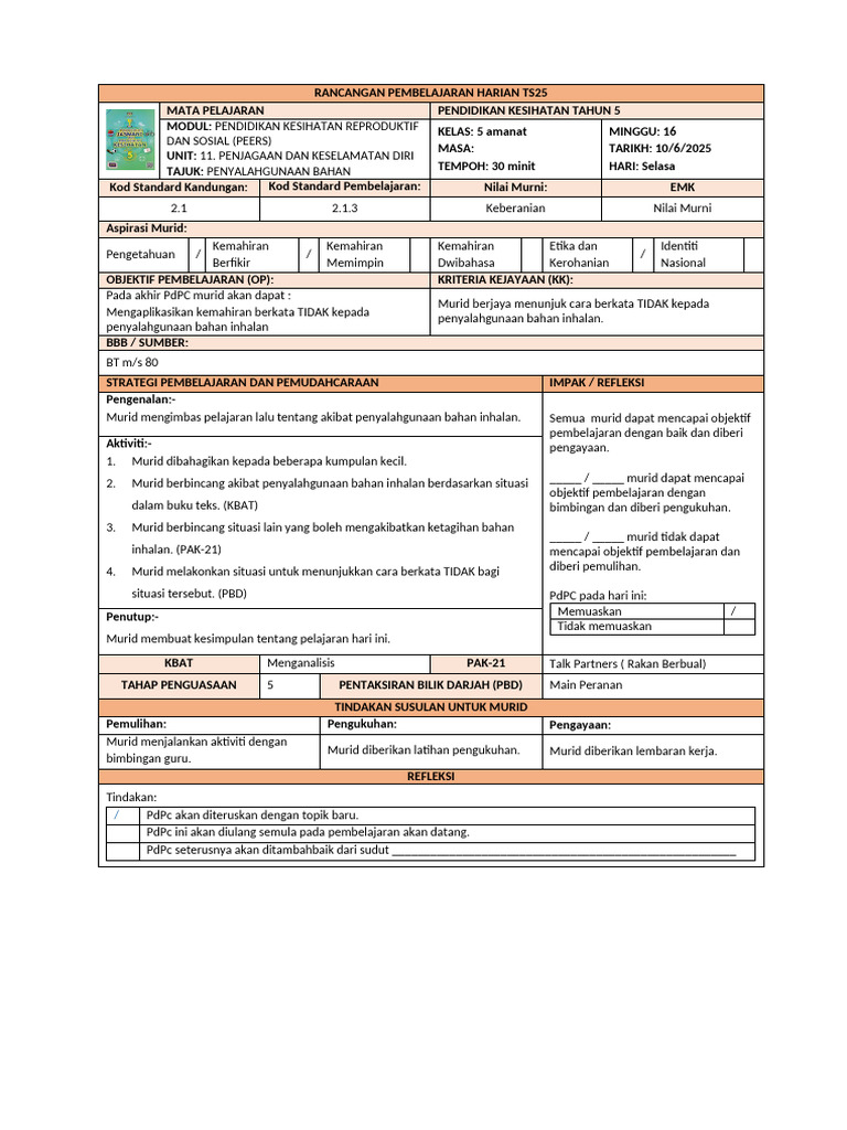 Kesan Sentuhan Tidak Selamat Keluarga | PDF