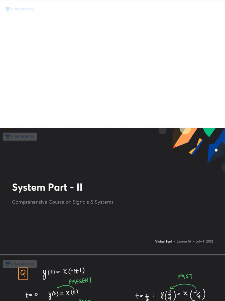 Systems 2 Lec 16 | PDF