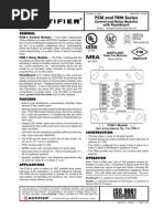 Notifier Input Monitoring Module ,NMM-100, NMM-100P, New Zealand-100,  NDM-100