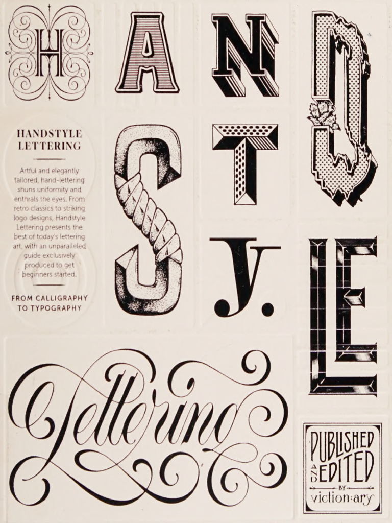 1930s Handstyle Lettering Guide | PDF | Decorative Arts | Communication ...