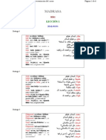Al Madrasa - Curso de Inicio A La Lengua Arabe