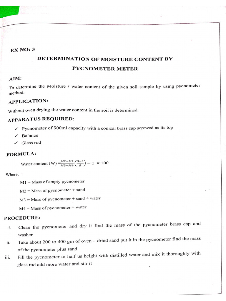 Experiment 1 | PDF