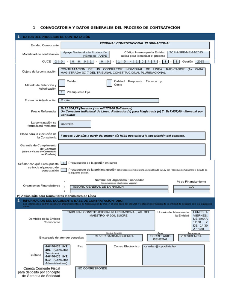 TCP 7 C | PDF | Presupuesto | Gobierno