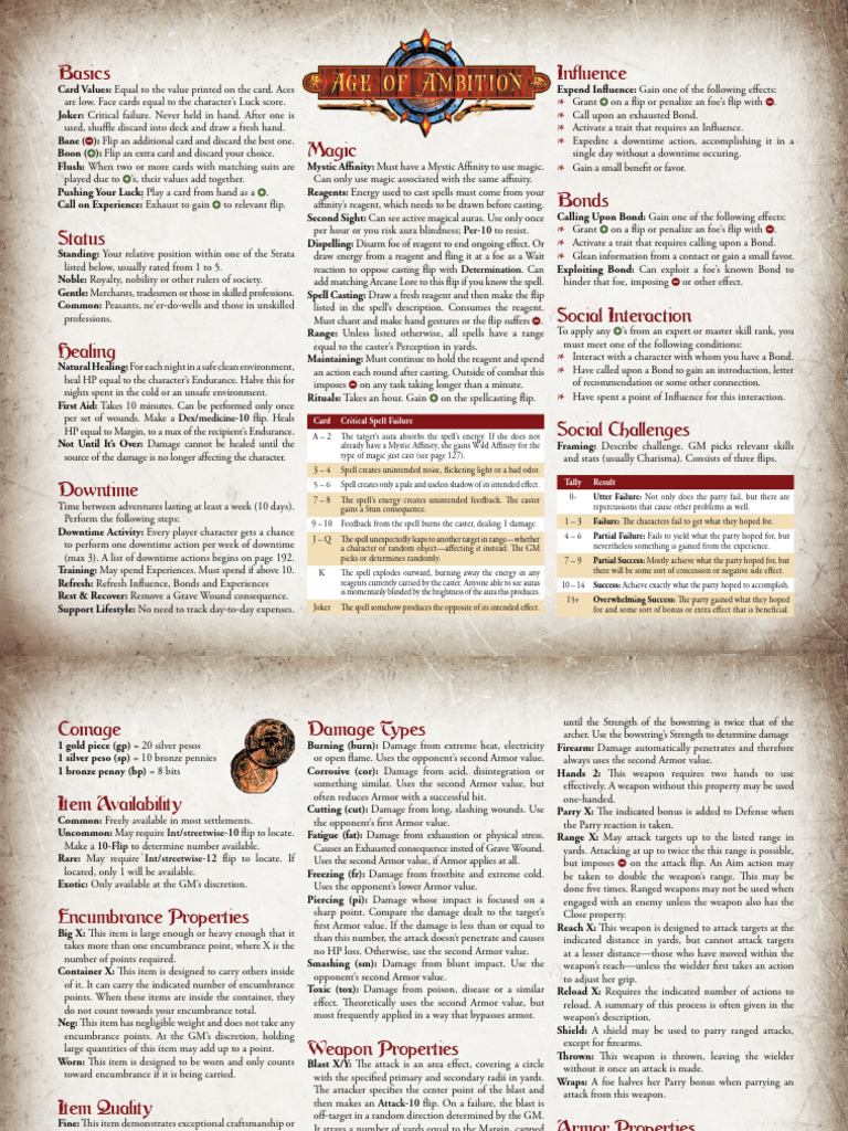 Game Mechanics: Card Values & Healing | PDF | Arm | Hand