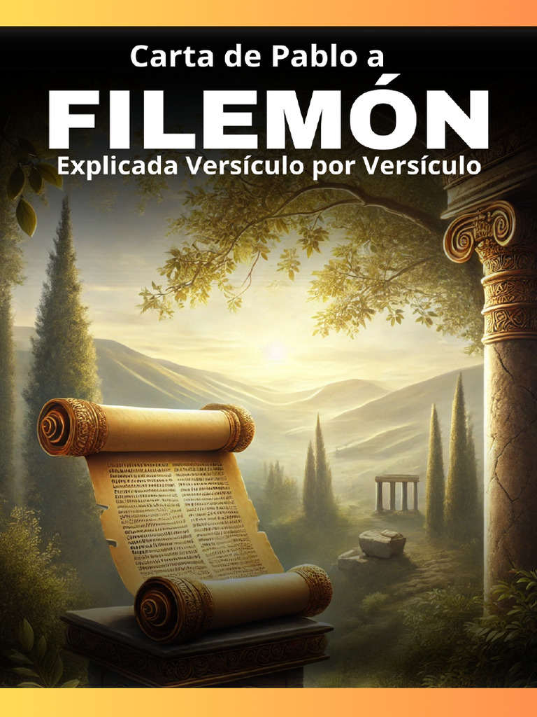 Estudio de la carta a Filemón | PDF | Epístola a Filemón | Pablo el apóstol