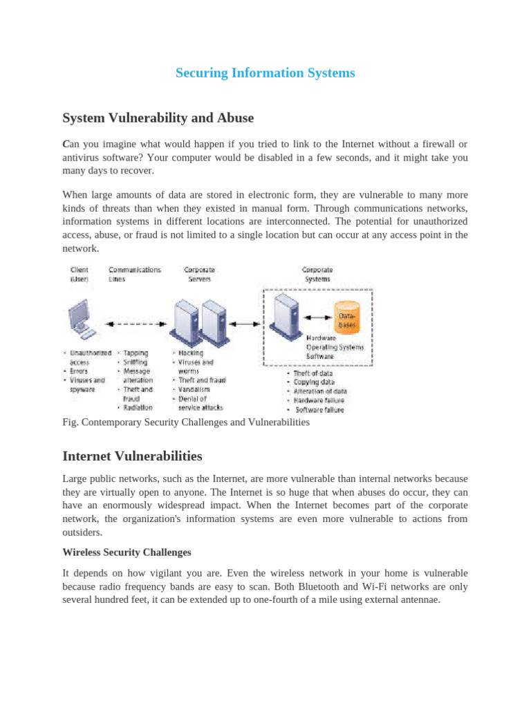 Securing Information Systems Overview | PDF | Transport Layer Security ...