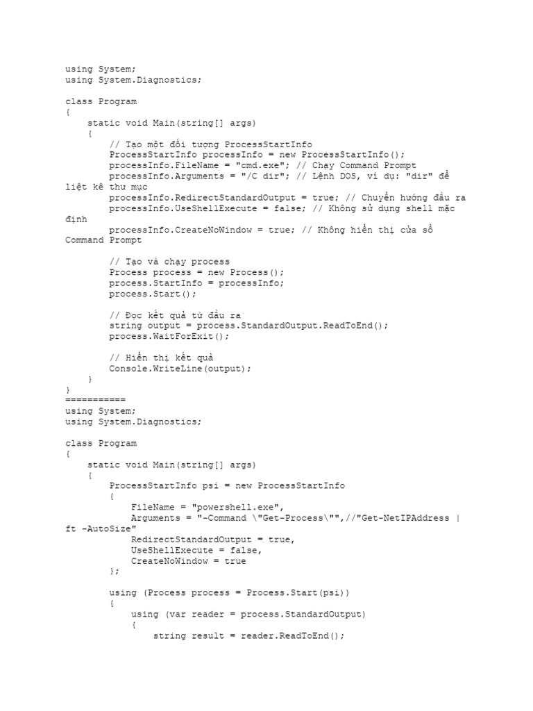 Run Dos Command | PDF