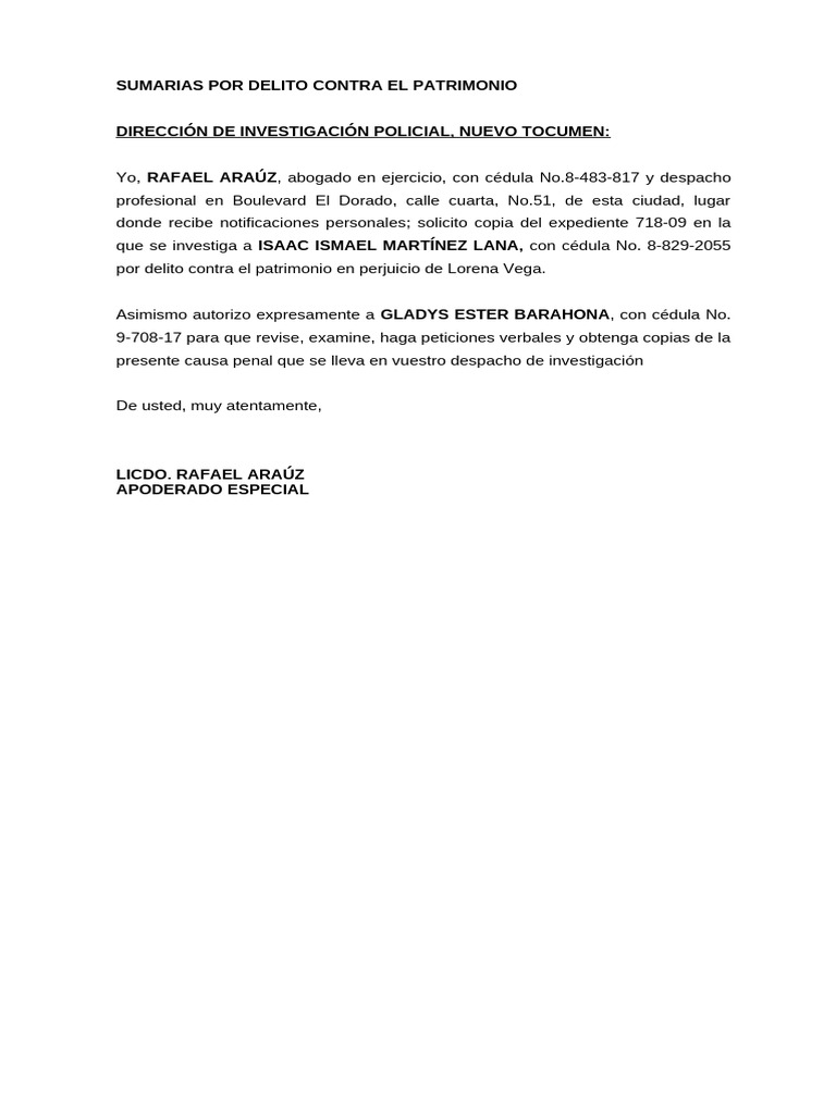 Copias, Autorizo | PDF