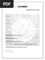 Overview of CA Forms in Aviation | PDF | Industries | Aircraft