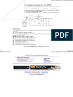 Fuente Regulada 1.2 a 33V - 3A