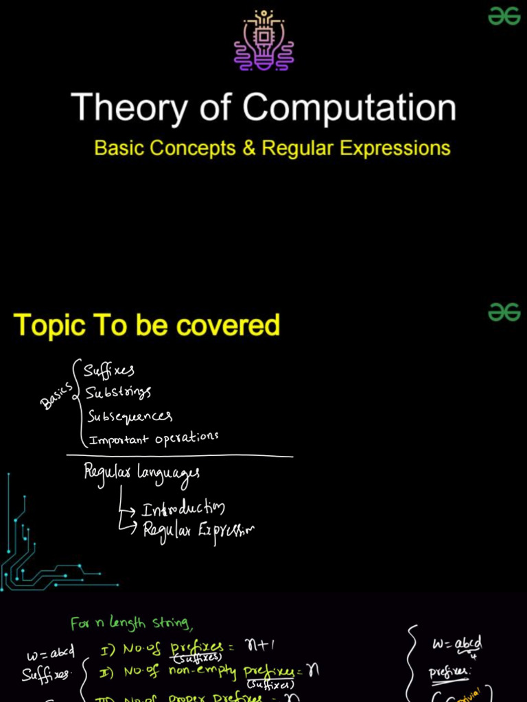 Toc Regular Expressions New Pdf