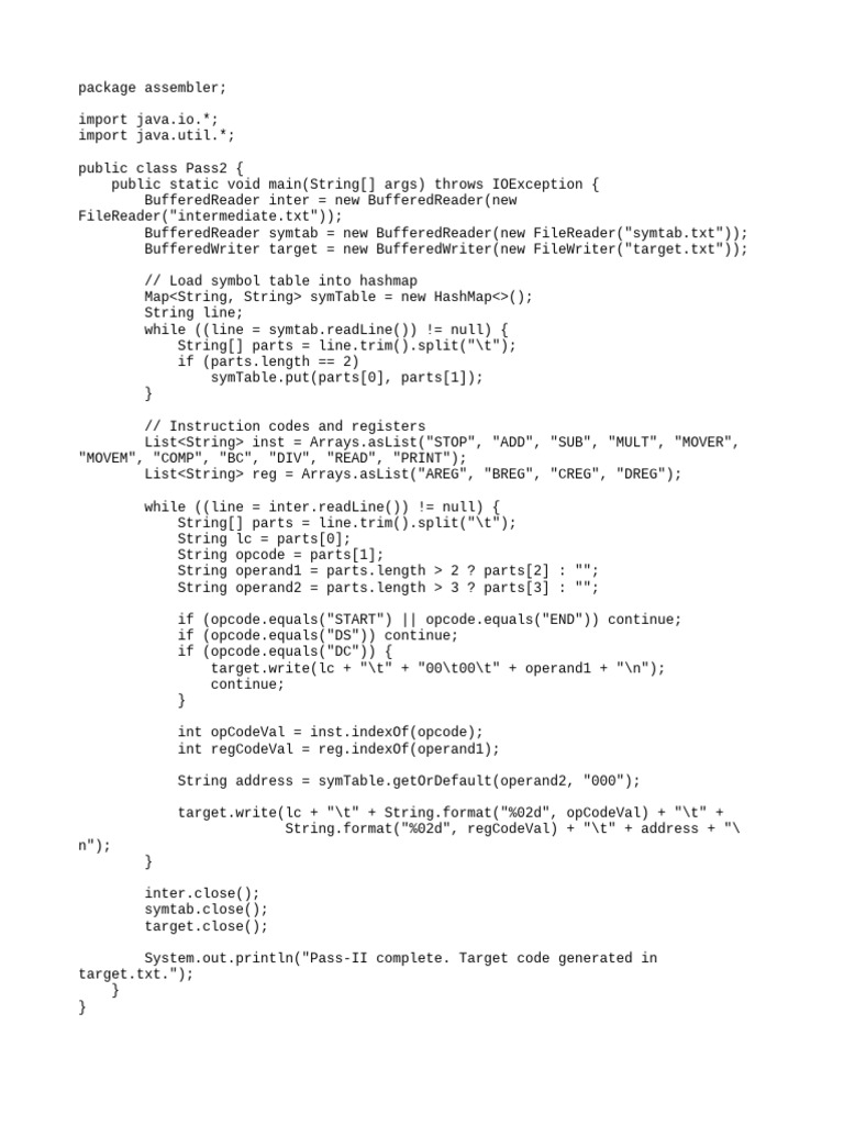 Pass 2 | PDF
