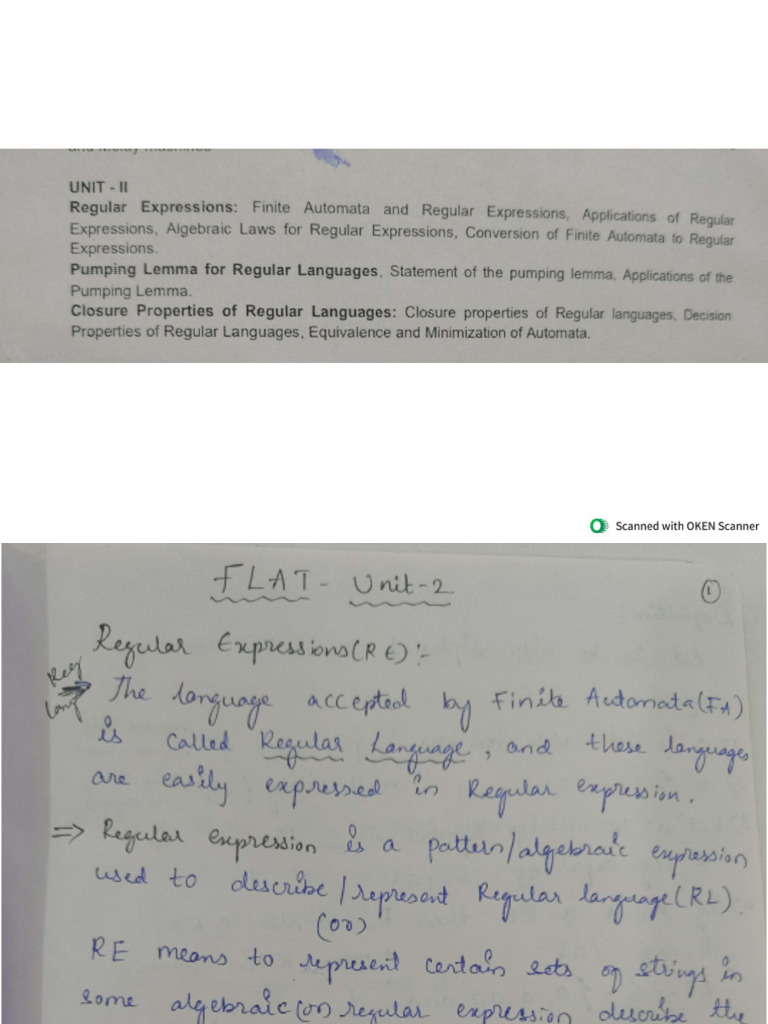 Flat Unit II Part 1 | PDF