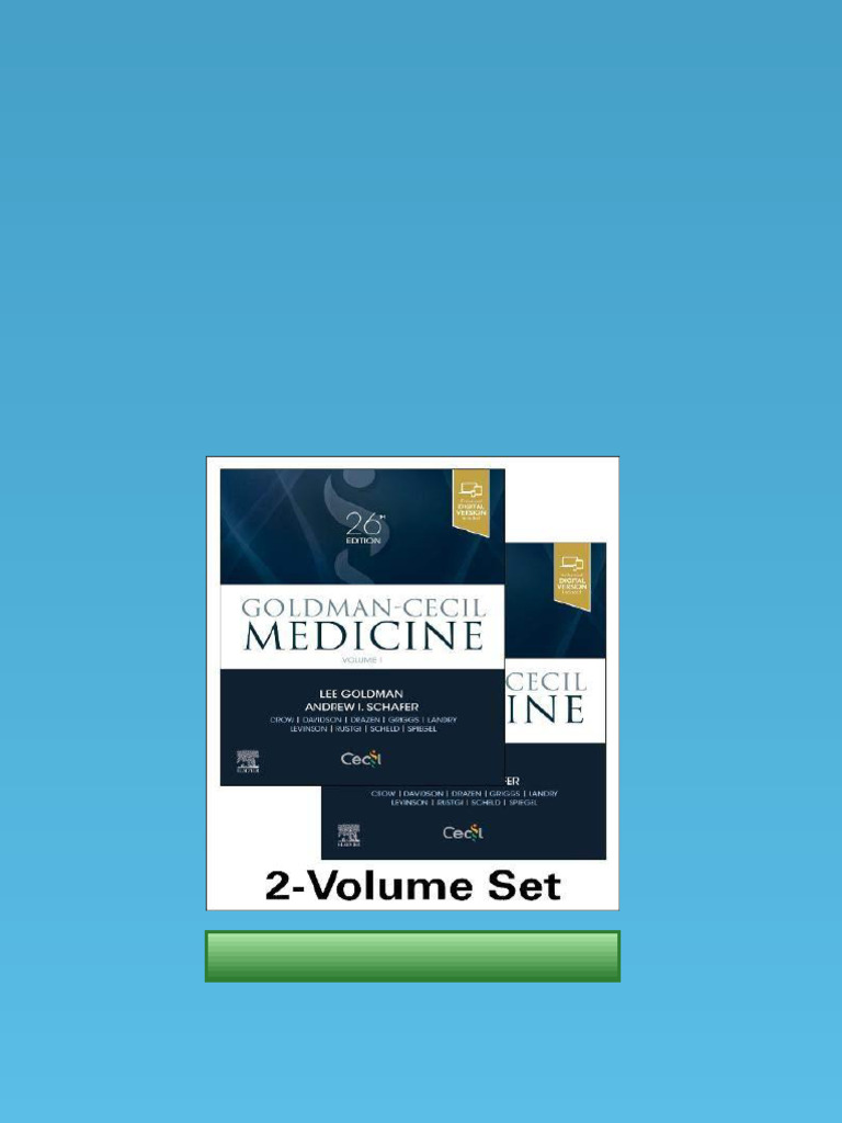 GOLDMAN-CECILMEDICINE 26th EDITION 2巻セット Goldman-Cecil Medicine, 2-Volume Set (Cecil Textbook of