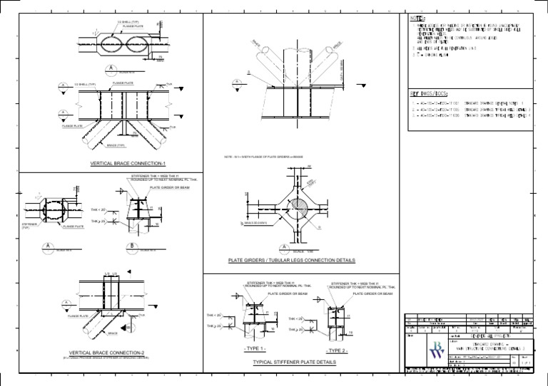Plate Girder Connection Details | PDF | Structural Steel | Structural ...